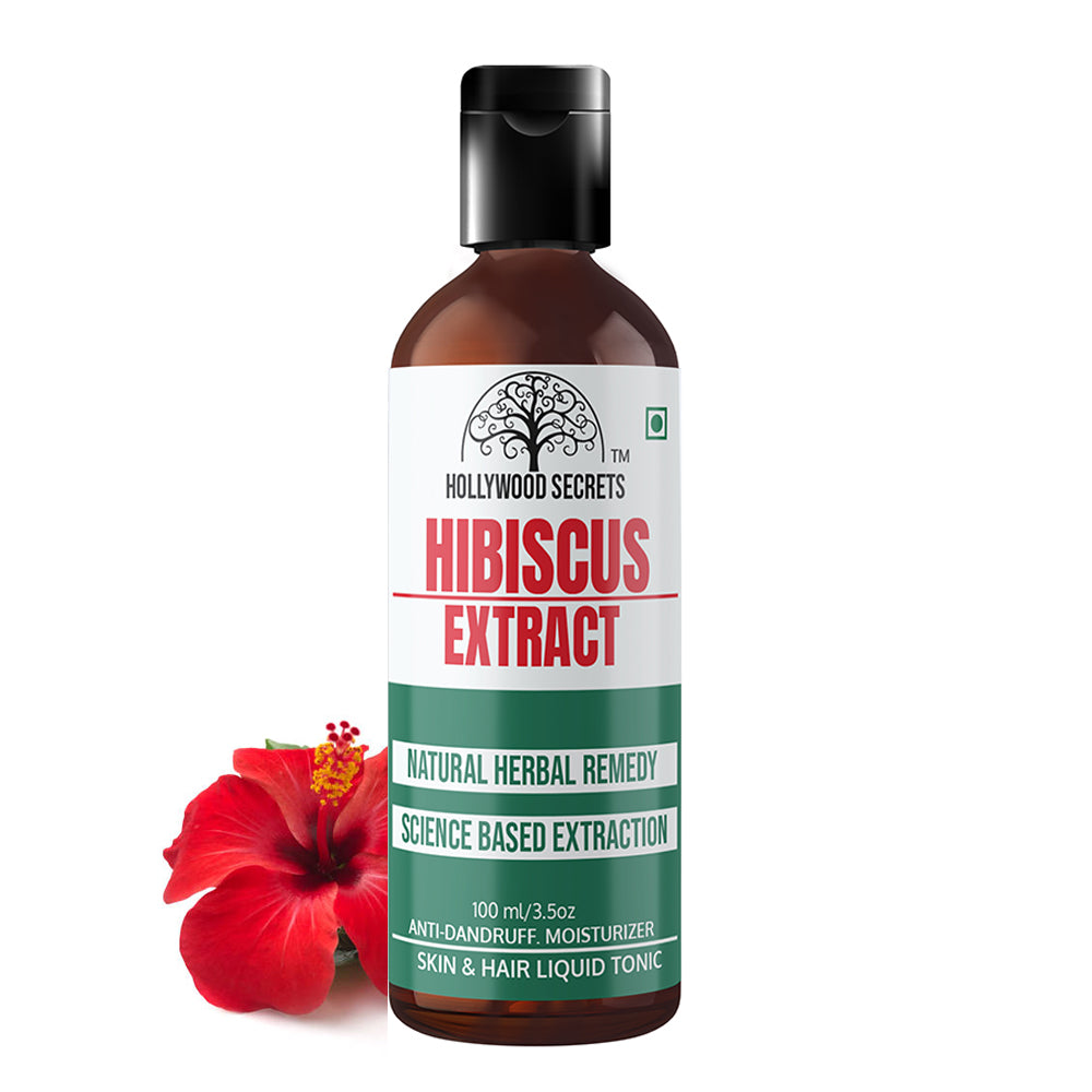 Pure 85% Hibiscus Liquid Extract 100ml Hollywood Secrets