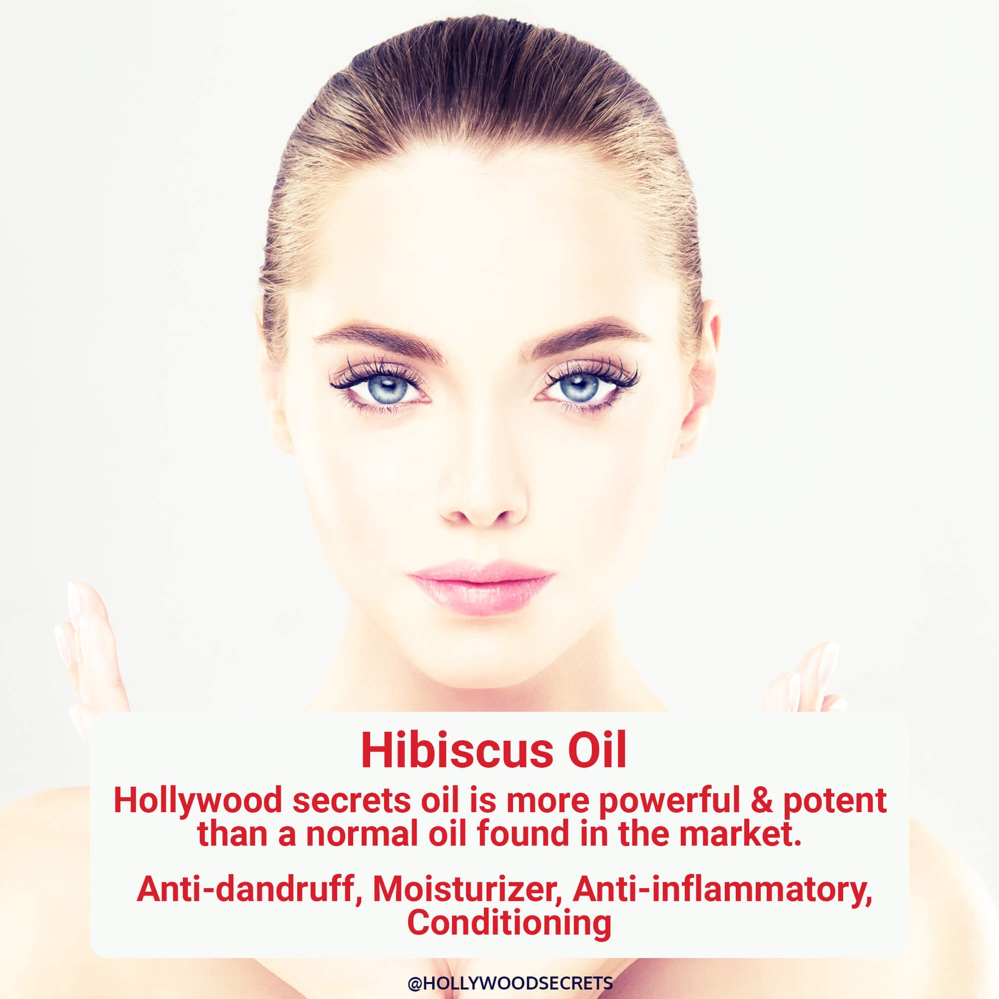 Hibiscus Oil Pure Cold Pressed 100ml Hollywood Secrets