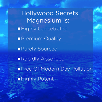 Pure Magnesium Chloride Moist Flakes (500 Gms) Hollywood Secrets