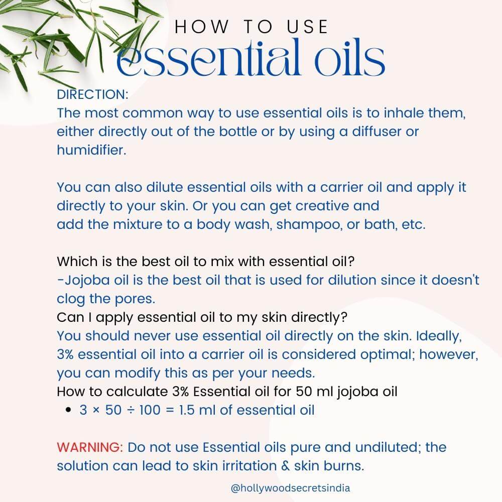 Pure Rosemary Essential Oil Therapeutic Grade Hollywood Secrets