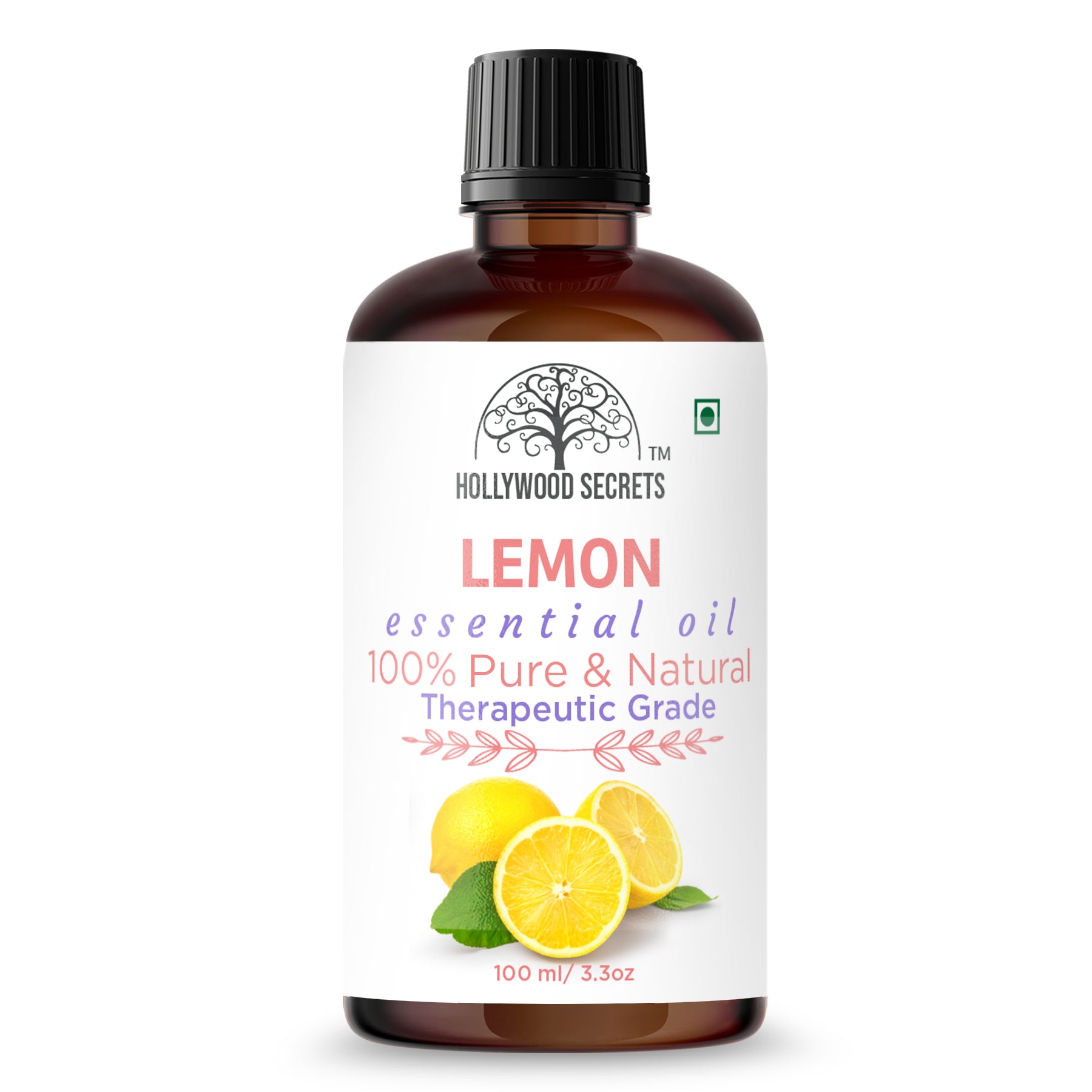 Pure Lemon Essential Oil Therapeutic Grade Hollywood Secrets