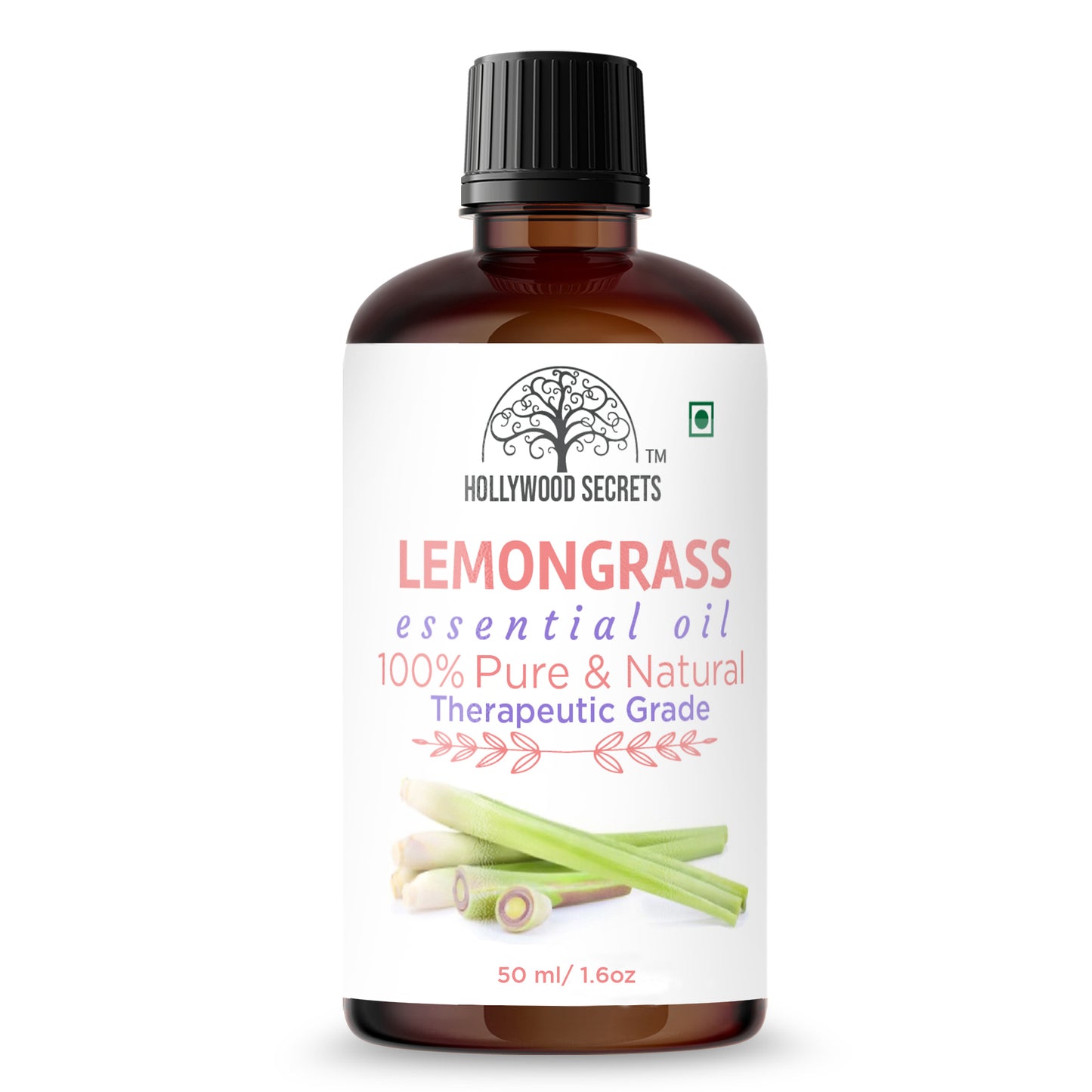 Pure Lemongrass Essential Oil Therapeutic Grade Hollywood Secrets