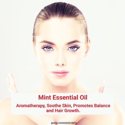 Pure Mint Essential Oil Therapeutic Grade Hollywood Secrets