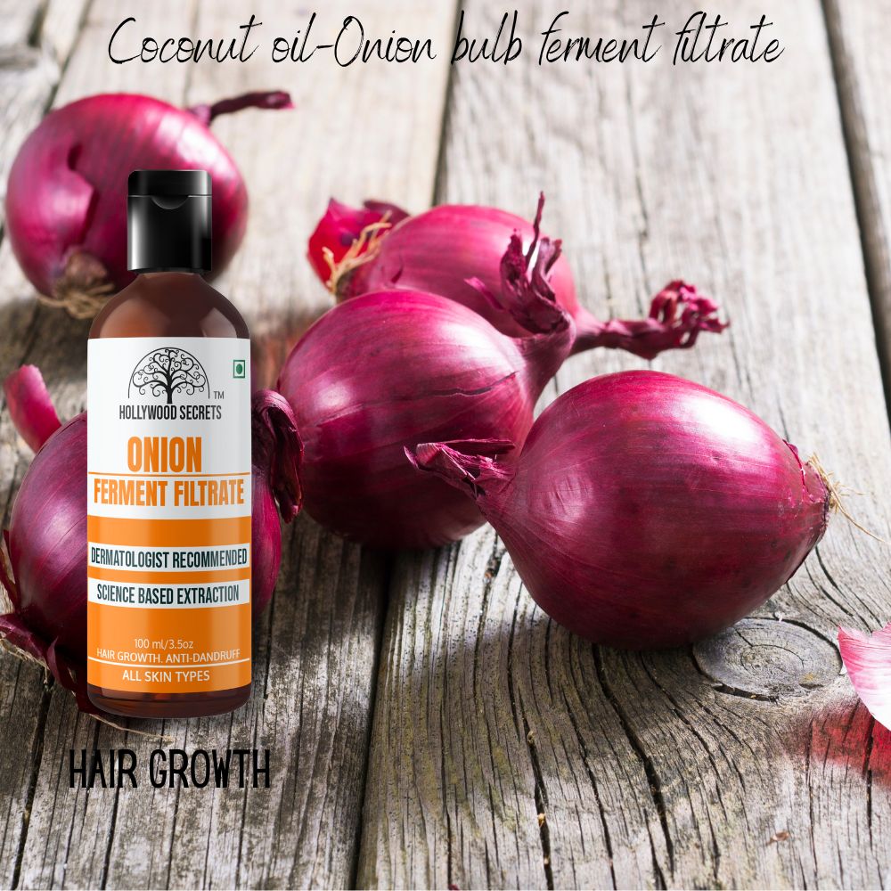 Pure Onion Bulb-Coconut Ferment Filtrate 100 ml Hollywood Secrets