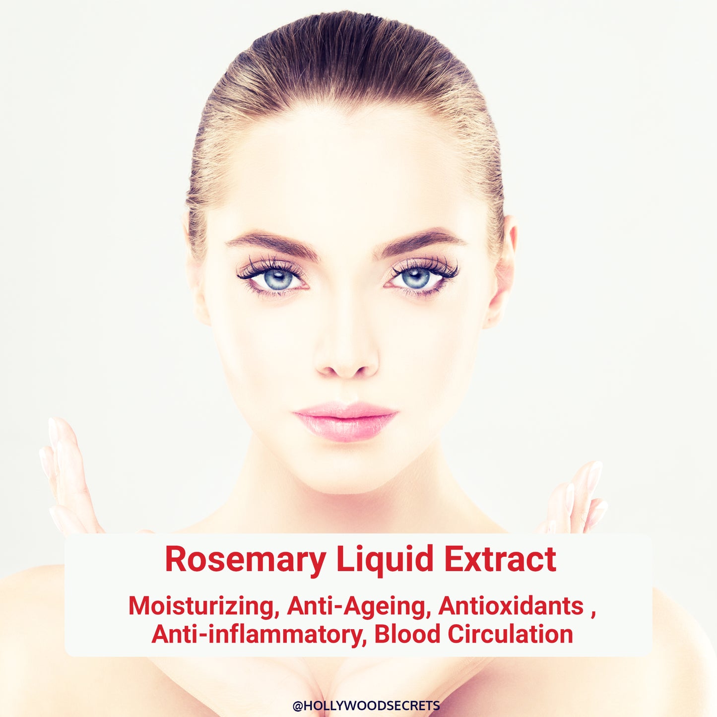 Pure 85% Rosemary Liquid Extract 100ml Hollywood Secrets