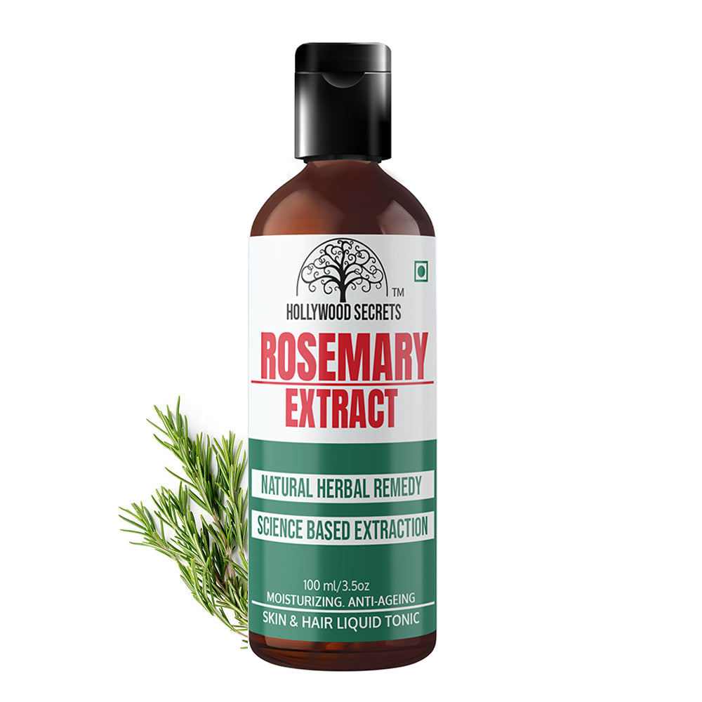 Pure 85% Rosemary Liquid Extract 100ml Hollywood Secrets