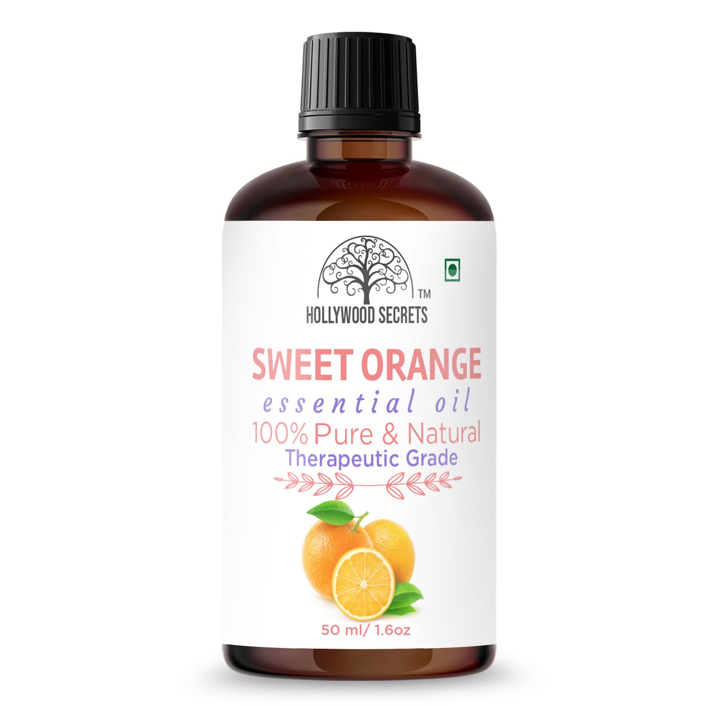 Pure Sweet Orange Essential Oil Therapeutic Grade Hollywood Secrets