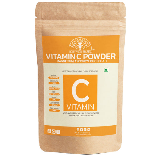 Magnesium Ascorbyl Phosphate Vitamin C Powder 50gm Hollywood Secrets