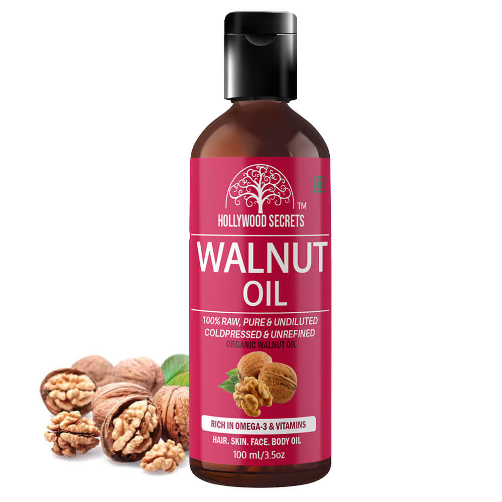 Walnut Oil Pure Cold Pressed  100ml Hollywood Secrets