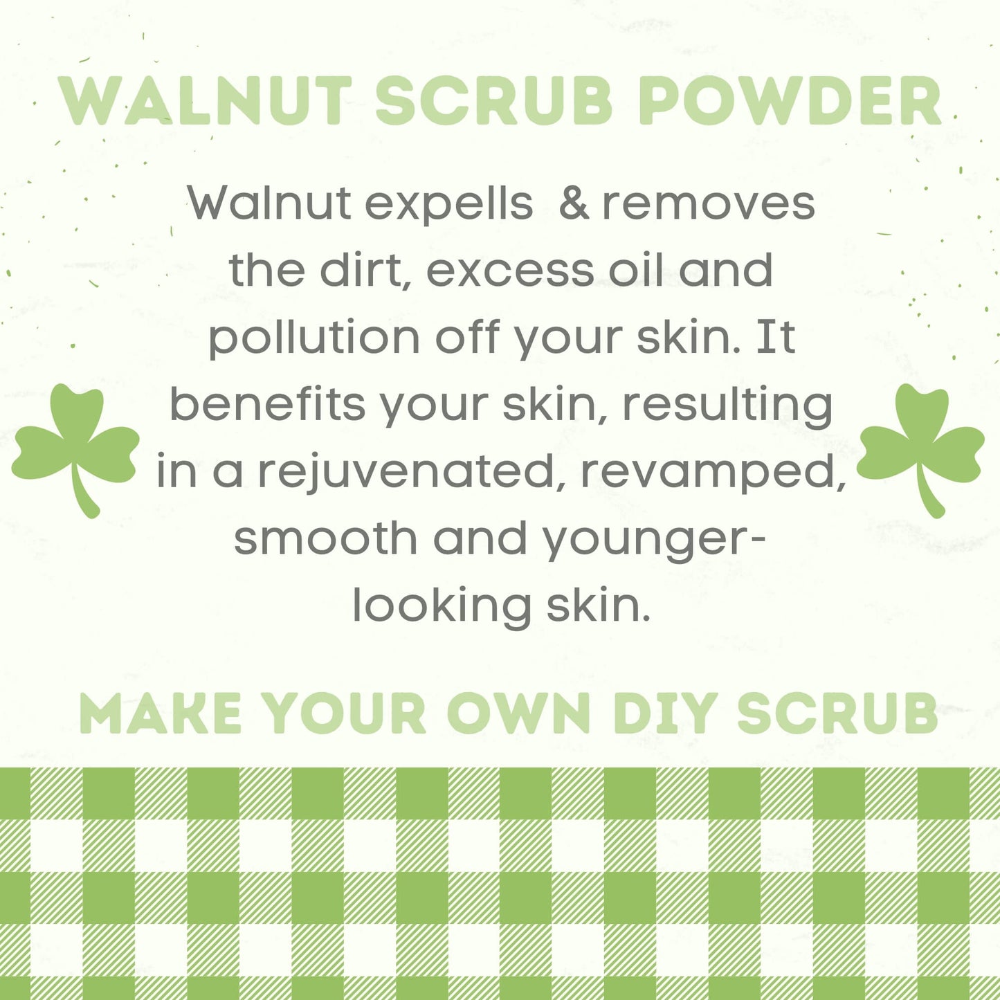 Pure Walnut Scrub Powder 100 gm Hollywood Secrets