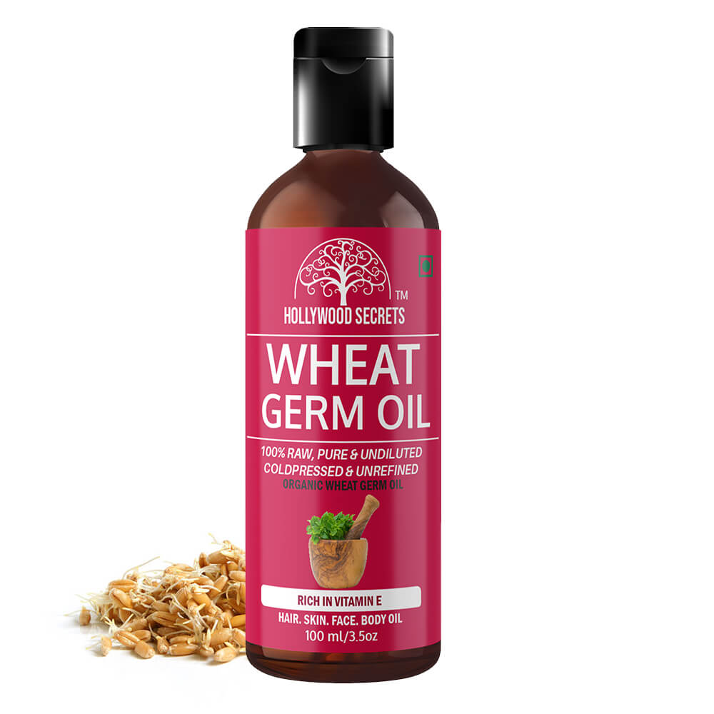 Wheat Germ Oil Pure Cold Pressed 100ml Hollywood Secrets