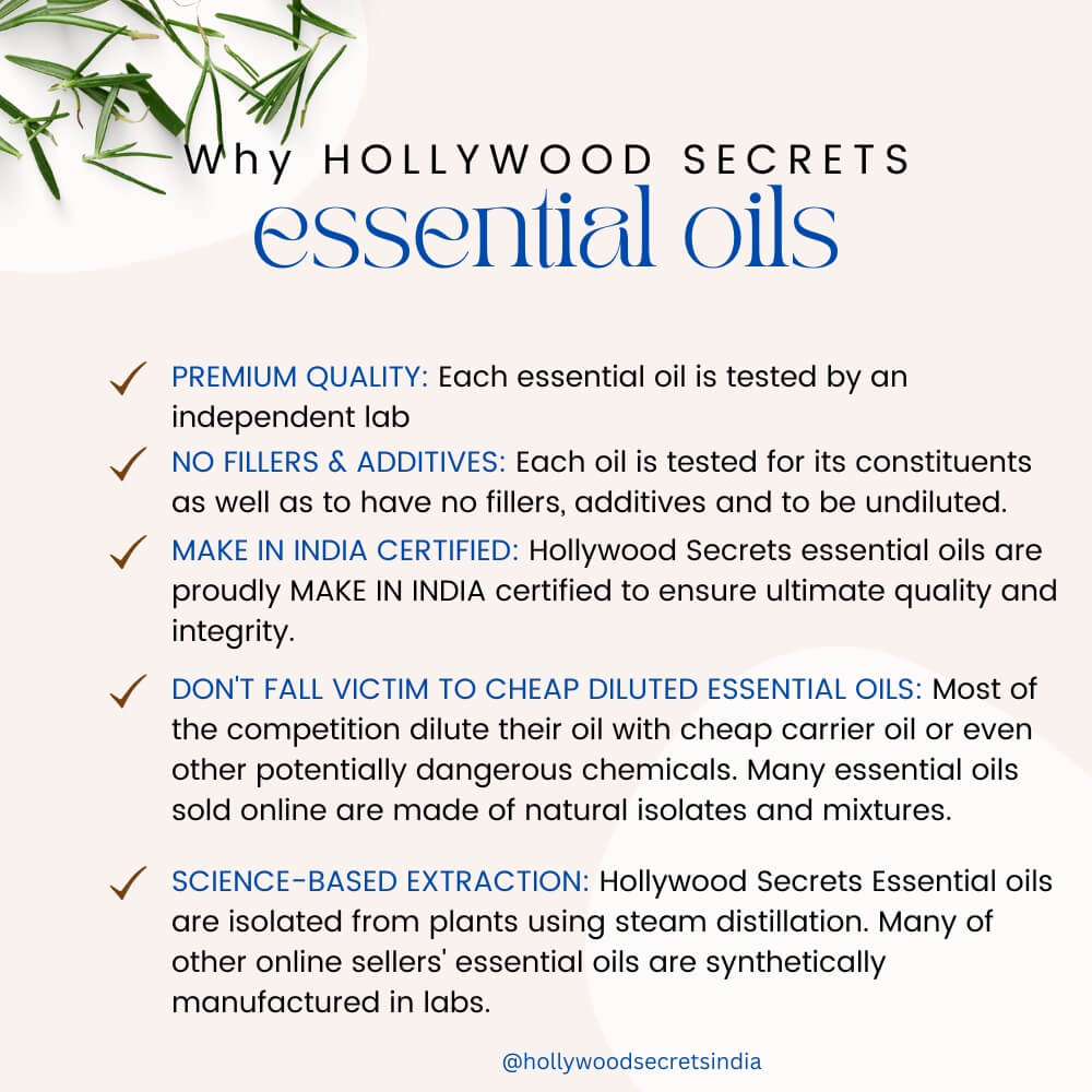 Pure Chamomile Essential Oil Therapeutic Grade Hollywood Secrets