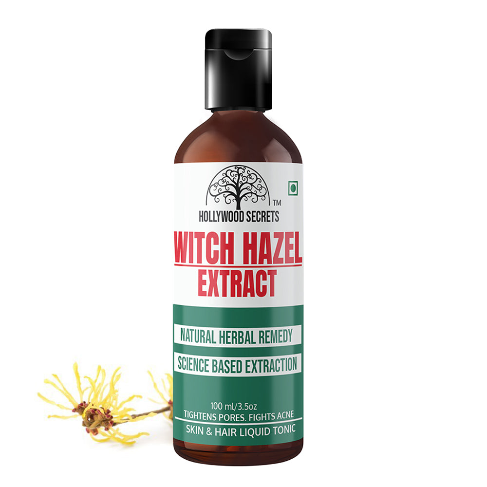 Pure 85% Witch Hazel Liquid Extract 100ml Hollywood Secrets