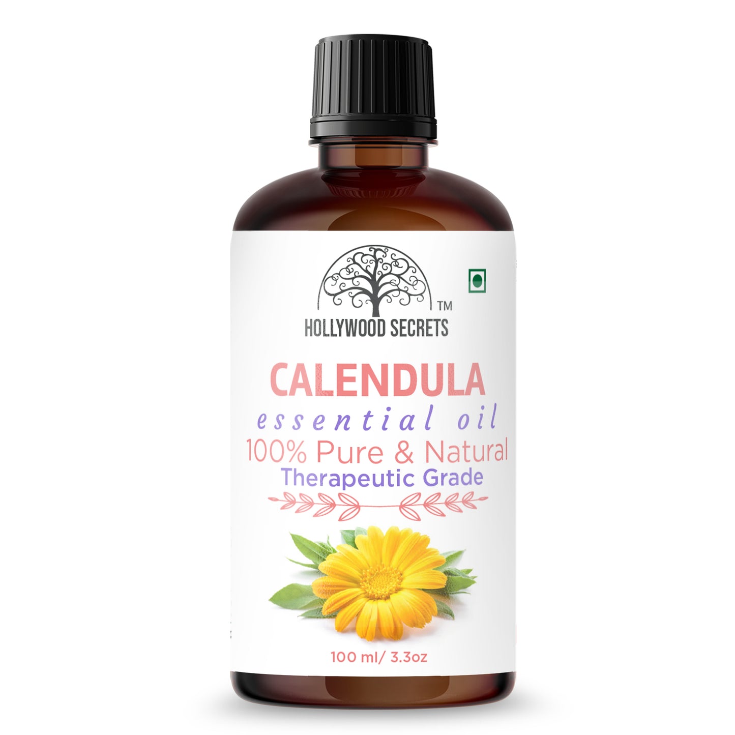 Pure Calendula Essential Oil Therapeutic Grade Hollywood Secrets