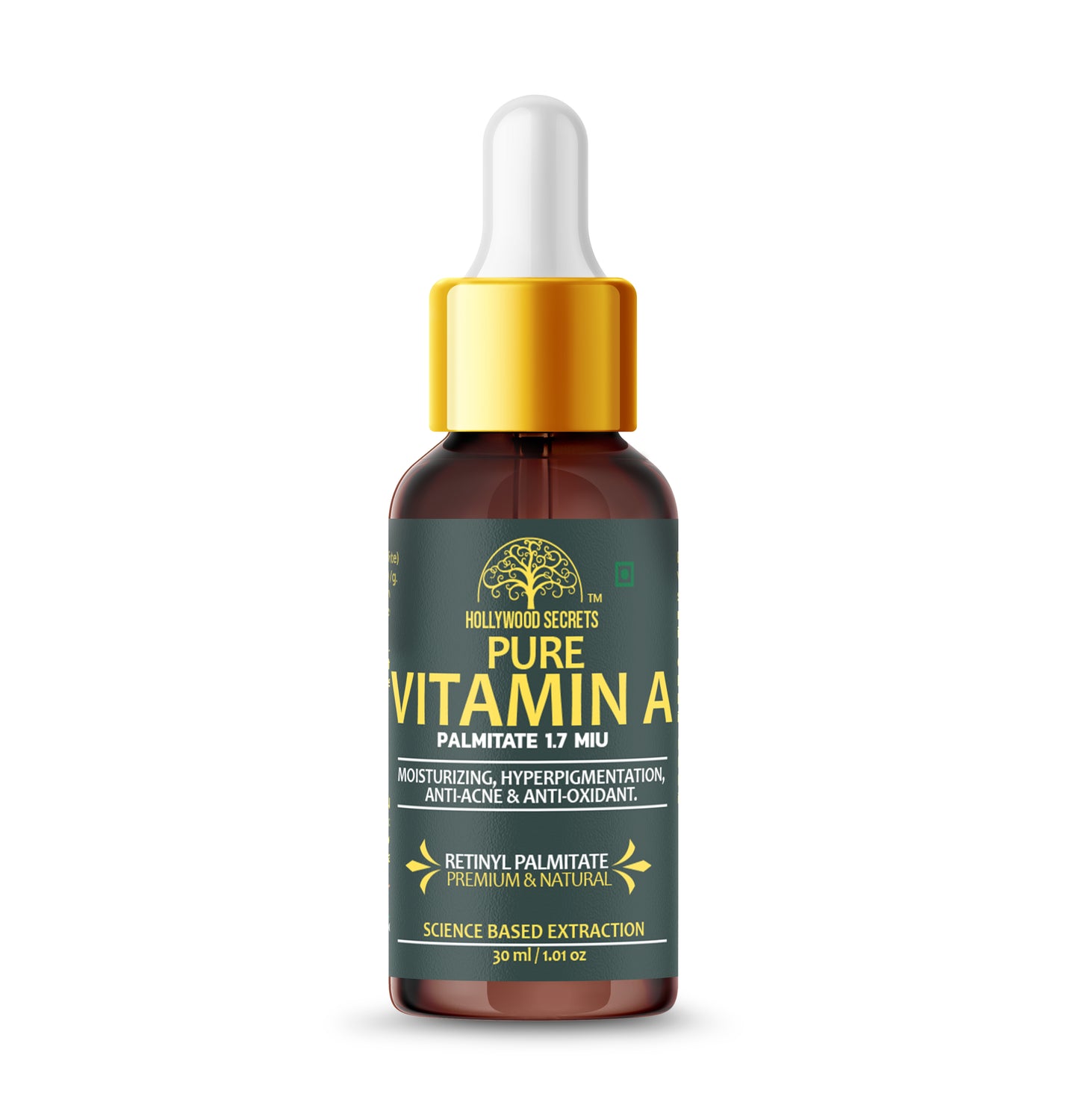 Pure Vitamin A Rtinyl Palmitate oil 30 ml Hollywood Secrets
